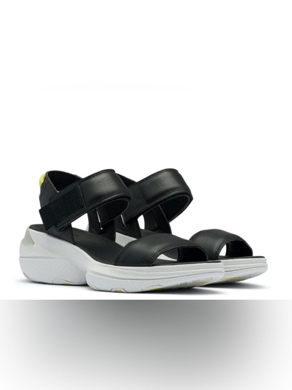 SOREL Women’s Explorer Blitz Sandal Sandals  Black ,Moonstone Size US 10